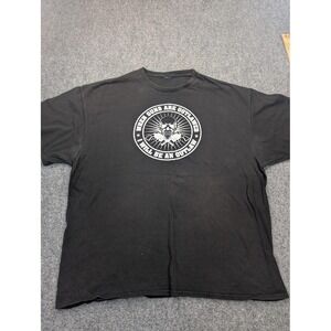 When Guns Are Outlawed Shirt Mens‎ Extra Large Black Skull Pistols Biker Outlaw